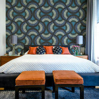 Modern circular wallpaper GD3176
