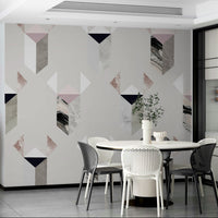 Concrete Neo wall mural design

