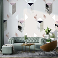 Modern concrete mural wallpaper

