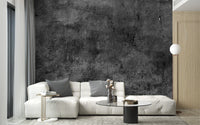 Textured concrete wallpaper mural with a minimalist vibe.