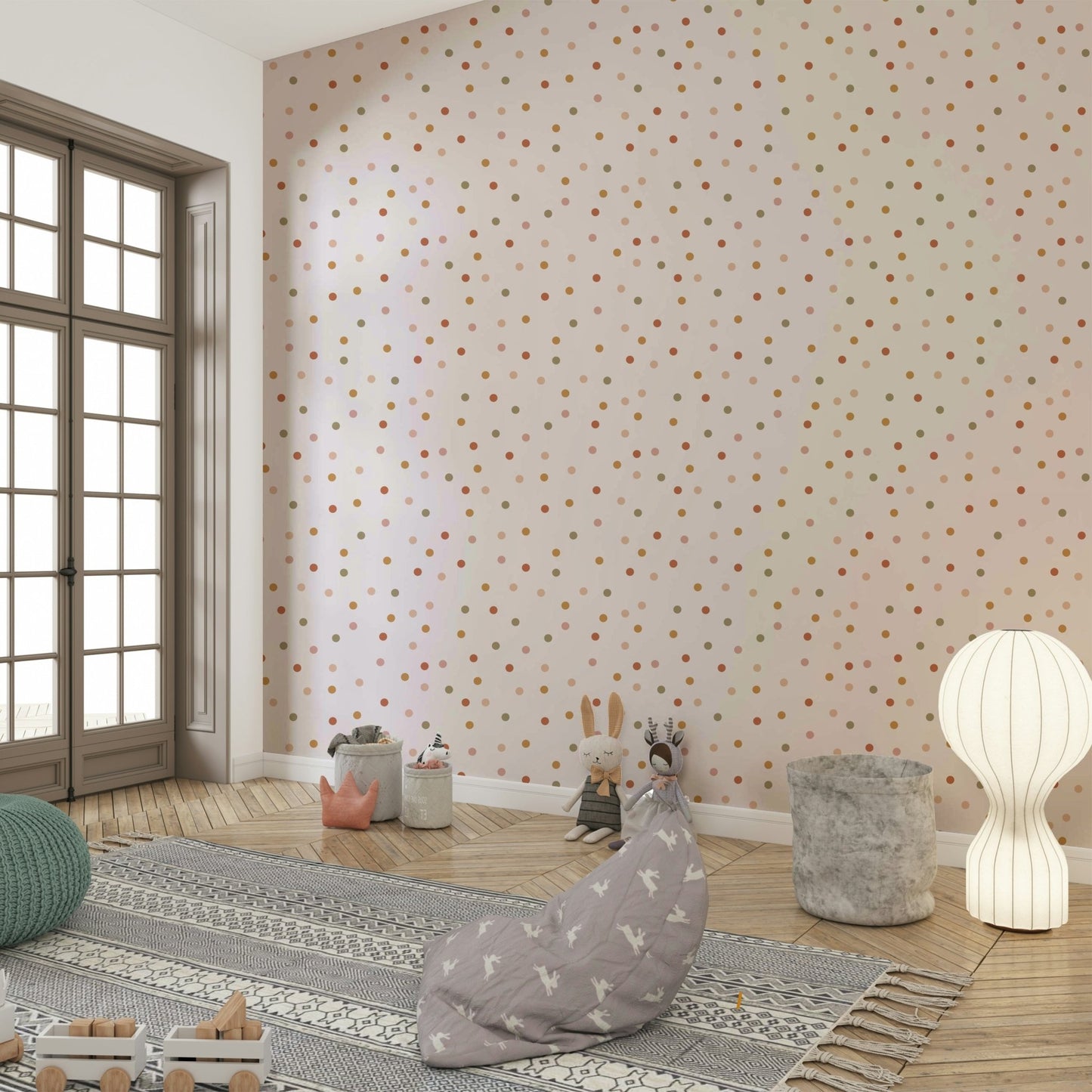 Confetti Boho Woodland Wallpaper⁠