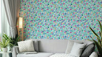 Artistic dots on blue background GD800

