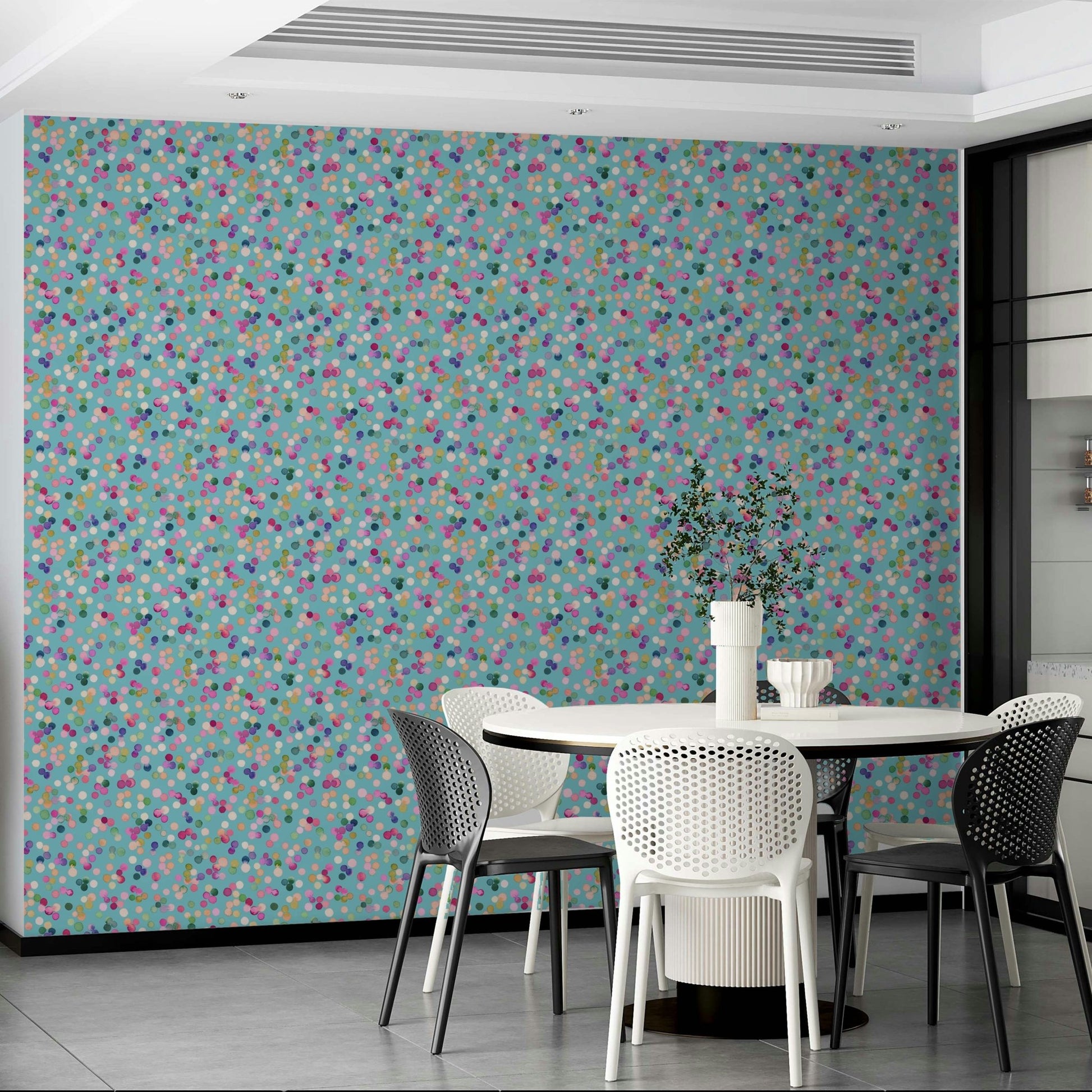 Cheerful polka dot wall art GD800

