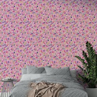 Joyful wall mural design

