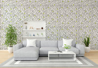 Wall mural showing a quiet night scene

