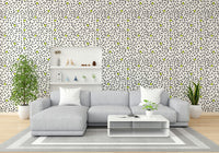 Wall mural showing a quiet night scene

