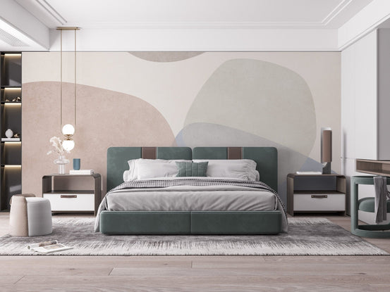 Abstract pastel wallpaper with soft hues, B422