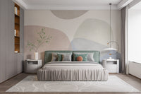 contemporary abstraction wallpaper mural - Giffywalls