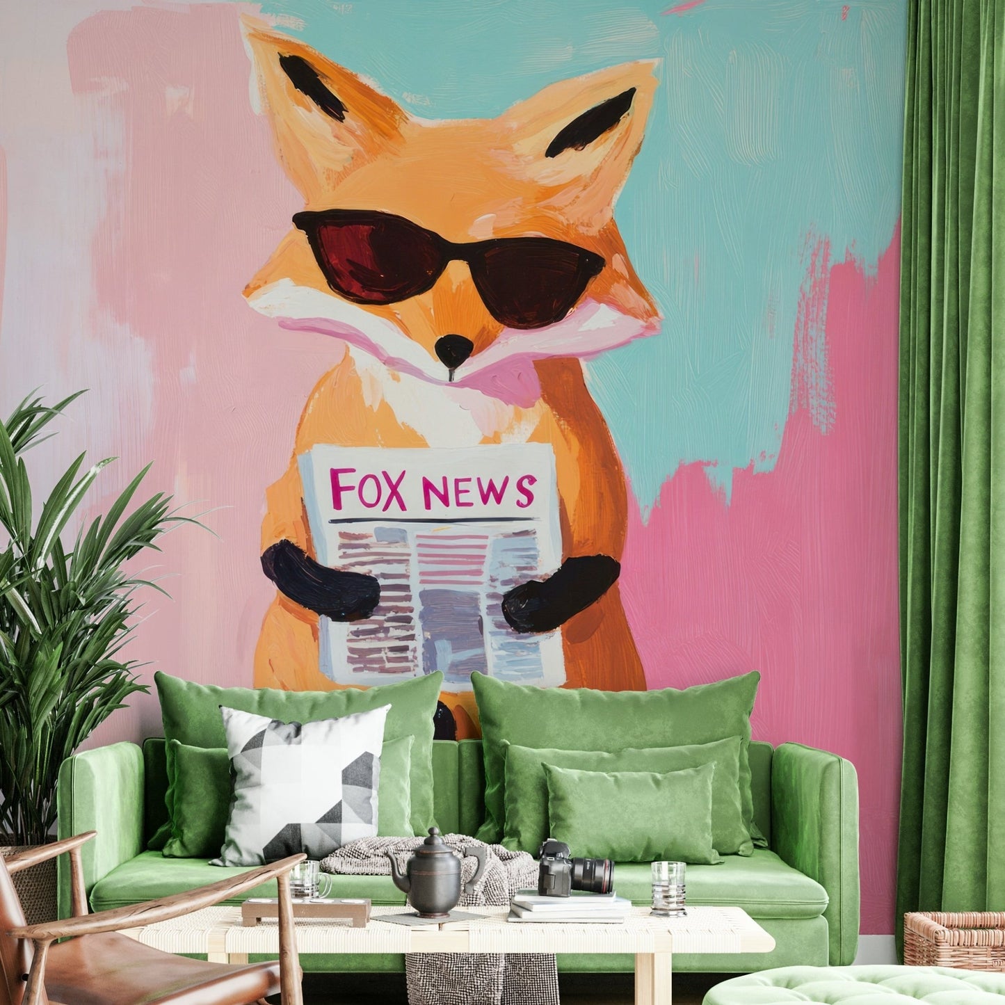 sophisticated and humorous wall art

