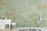 Copper Patina Accent Wallpaper Mural
