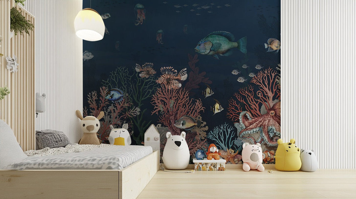Coral Marvels Wall Mural - Giffywalls, C177