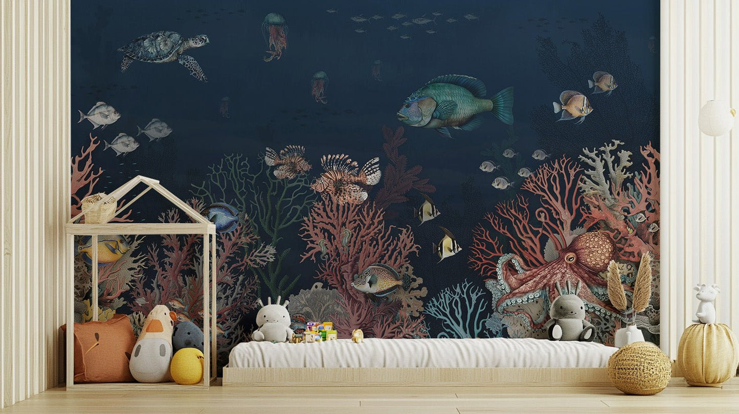 Coral Marvels Wall Mural - Giffywalls, C177
