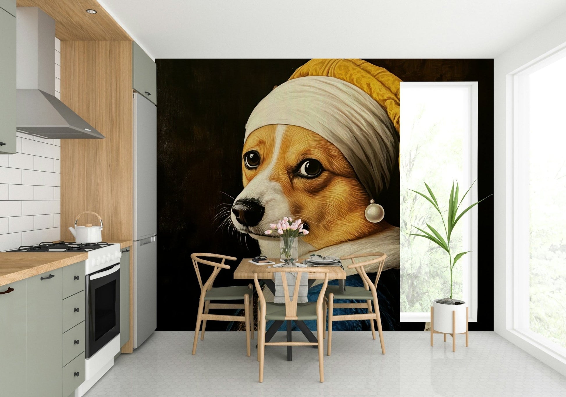 playful reinterpretation of a classic painting GD3325

