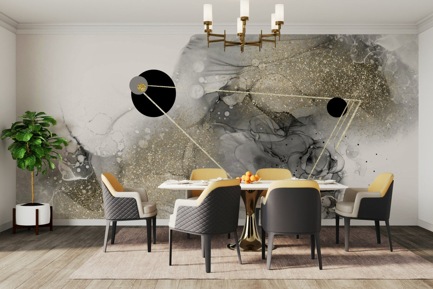 Galactic beauty with the Cosmic Dust Wall Mural.

