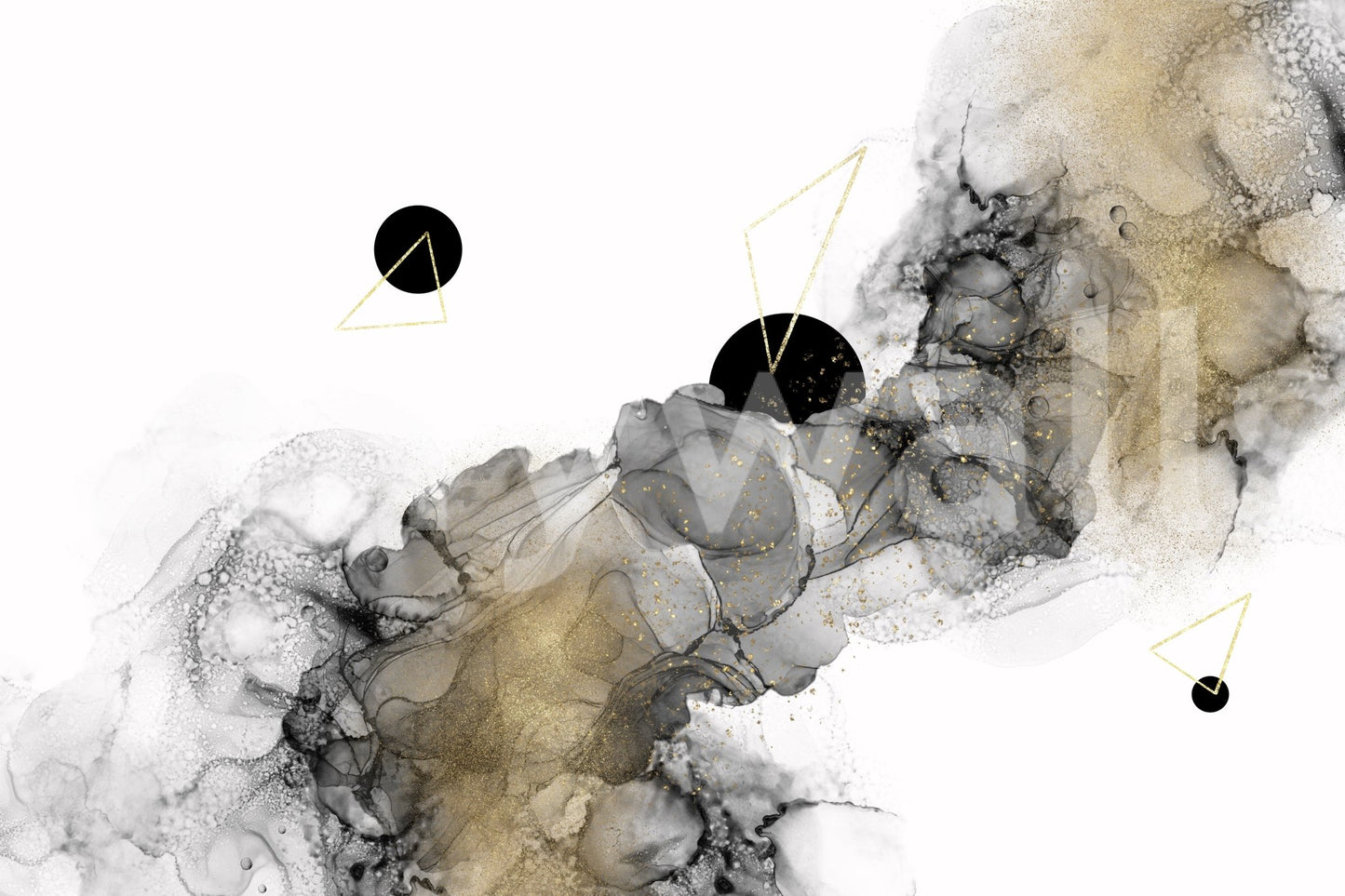 Abstract cosmic mural with vibrant flowing patterns.

