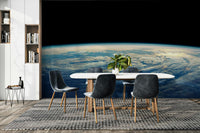 The image shows an artistic impression of a peaceful alien horizon.

