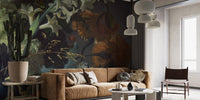 Vibrant flower wallpaper murals for walls
