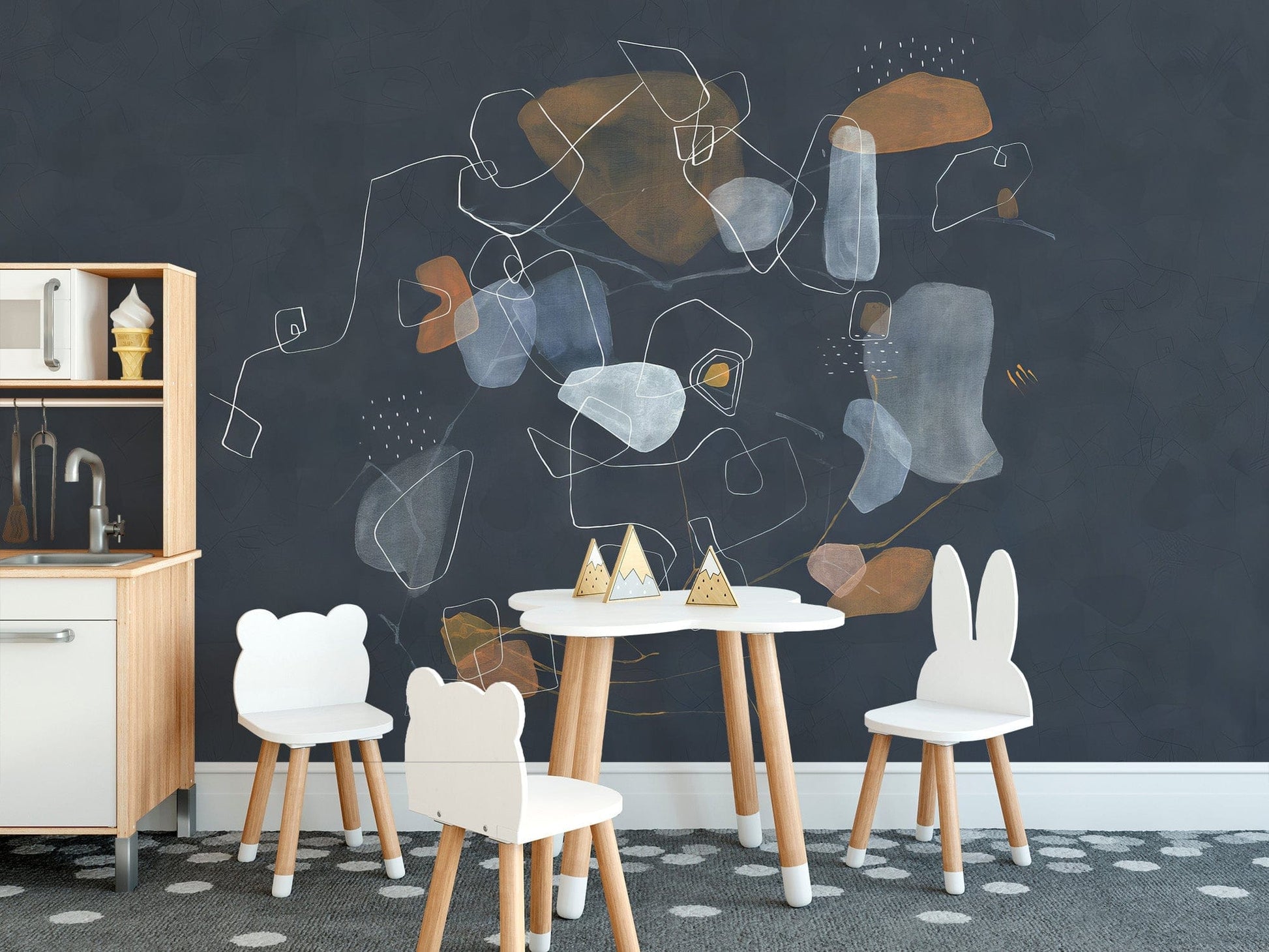 Cosmic Rhythm Wallpaper Mural - Giffywalls