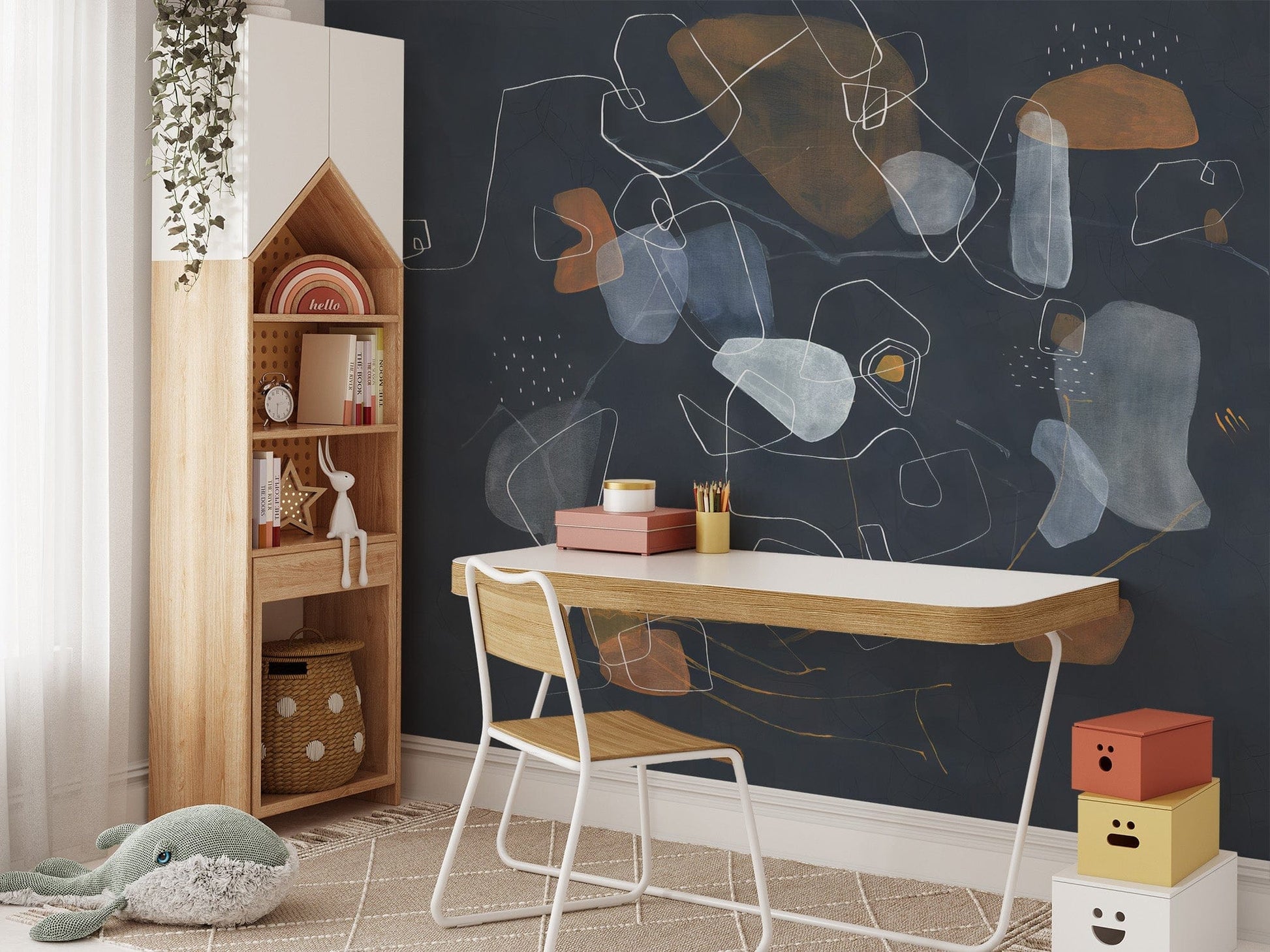 Cosmic Rhythm Wallpaper Mural - Giffywalls