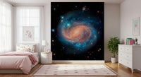 Cosmic Symphony Wall Mural vibrant space scene for a kitchen wallpaper mural