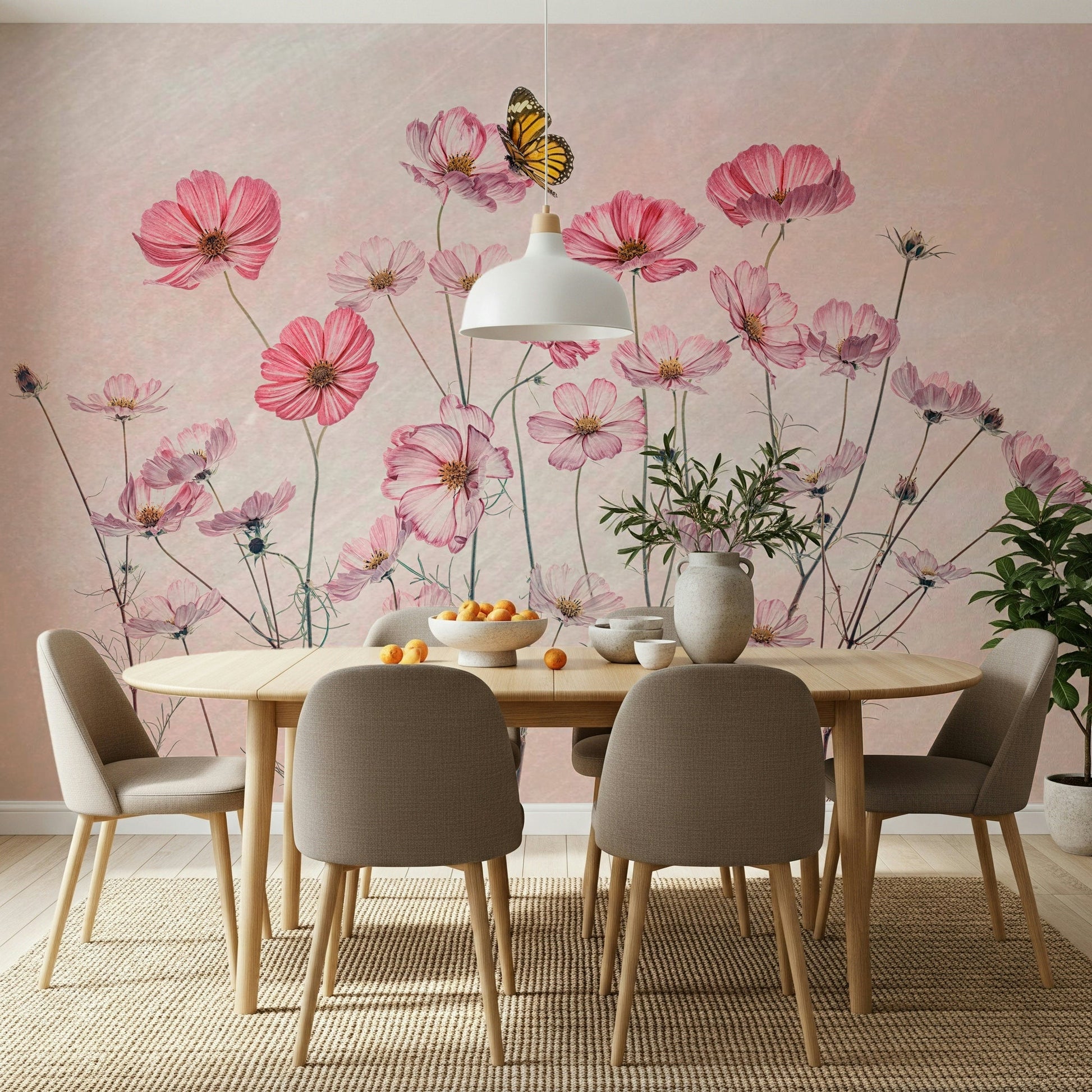 A serene celestial sky wall mural for your decor.

