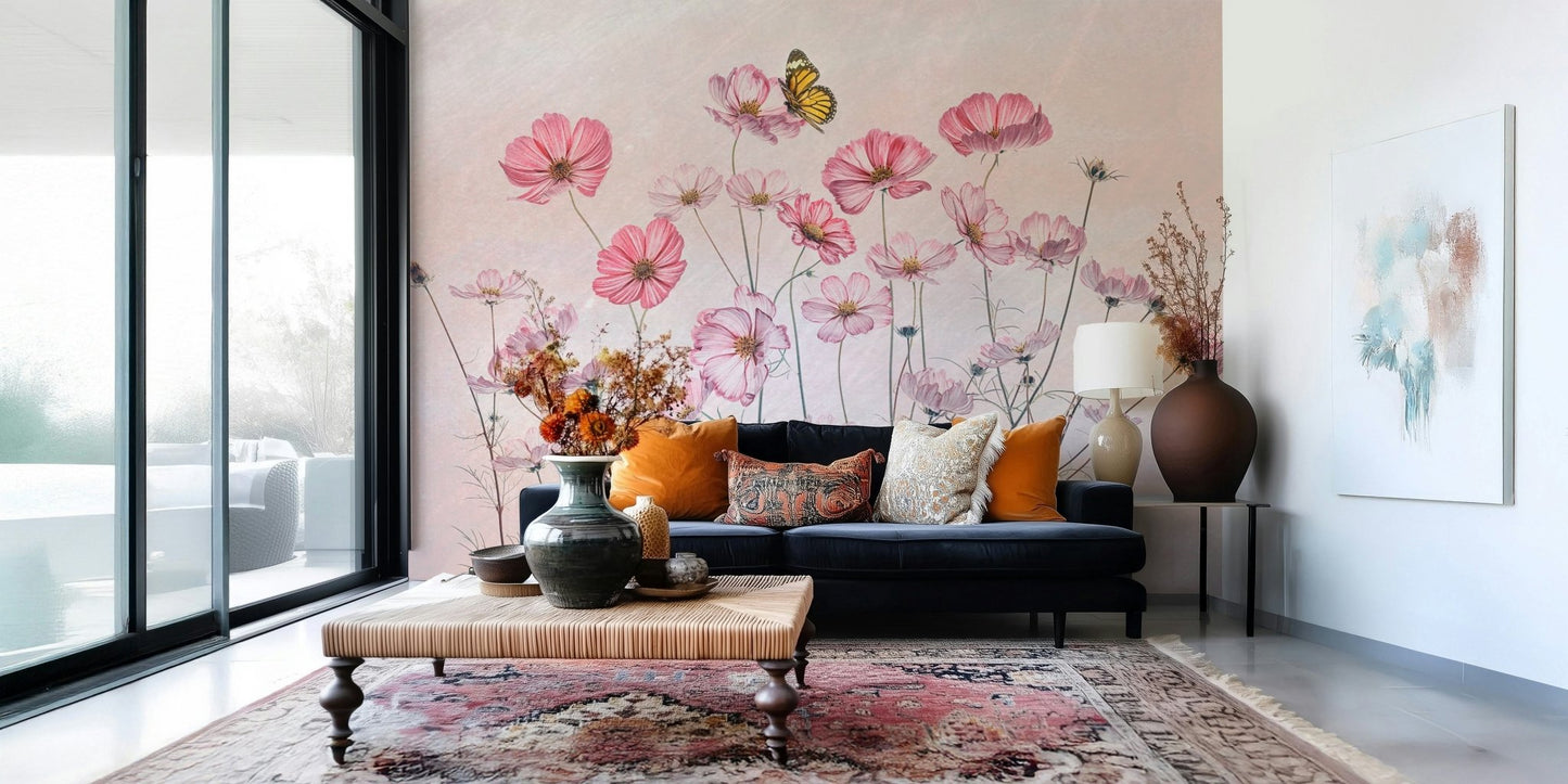A high-quality serene galaxy wall mural for walls.

