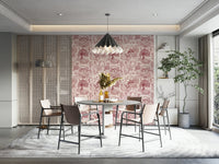 Elegant line Country Charm Toile Wallpaper Wallpaper work graphic.