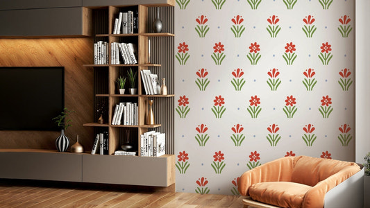 Cottagecore style flower print

