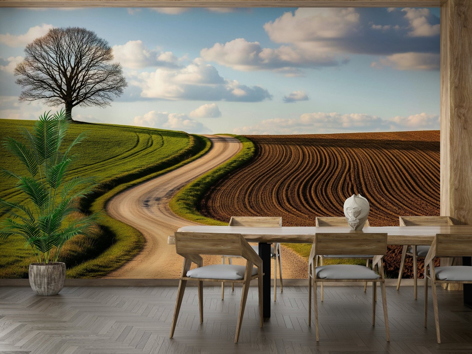 The colors are soft and gentle, with various natural hues.

