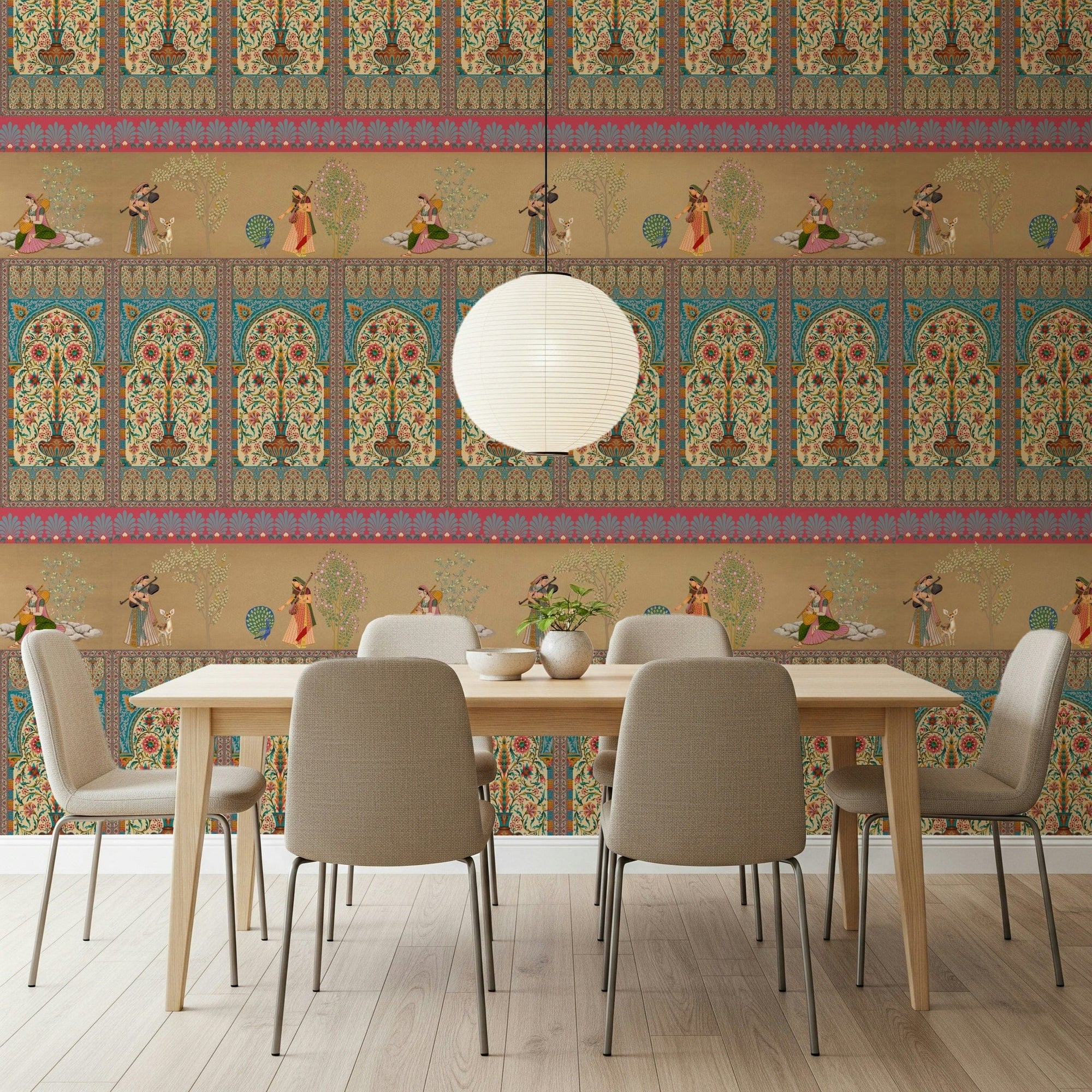 Courtly Serenade Wall Mural, GD7576