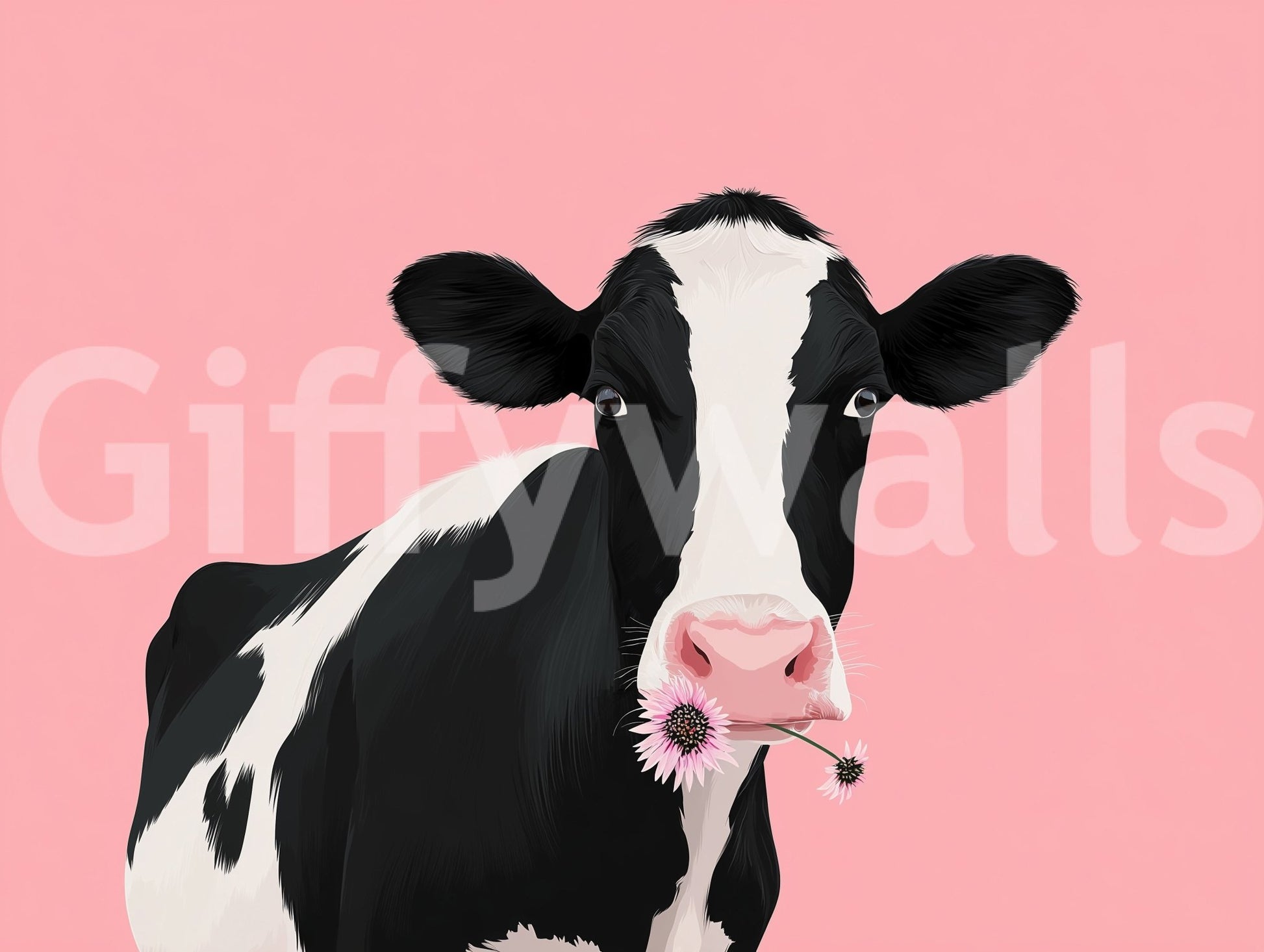 A high-quality charming animal wall mural for walls.

