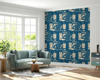 Rustic wallpaper for walls using the Cowboy Dreams Wallpaper., GD6618