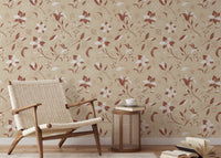 Subtle lily blossoms for walls GD167

