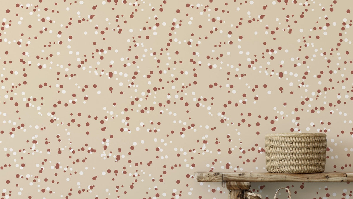 Dotted print on neutral background GD171

