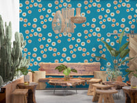 Rustic sitting area warmed with playful dotted repeats and a fresh Scandinavian feel, GD8607