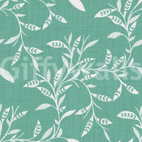 Cozy Scandi Folk Leaf Vine Sage Mint Craft Blender Wallpaper with leafy vine pattern, GD8544