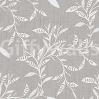 Cozy Scandi Folk Leaf Vine Warm Linen Craft Blender Wallpaper with leafy vine pattern, GD8545