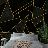 Modern abstract wall mural
