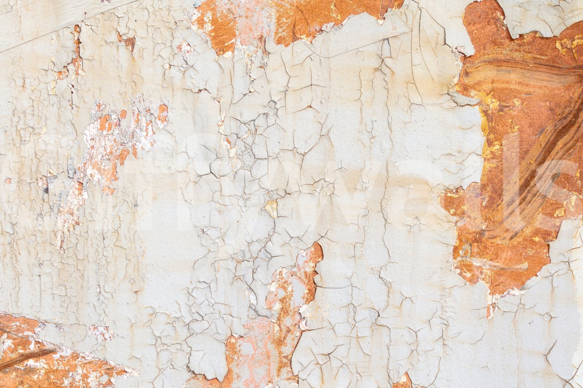 Cracked Texture wallpaper in a contemporary bathroom.