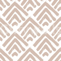 A seamless pattern of painted ornaments on a wall

