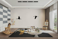 A contemplative natural theme wallpaper mural for a feature wall., GD4855