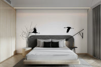 An artistic nature inspired mural for home decor., GD4855