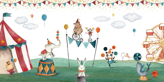 Carnival Chaos Wallpaper Murals