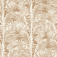 A seamless pattern of tropical plants on a wall

