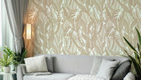 Wallpaper for walls with a calm, natural feel

