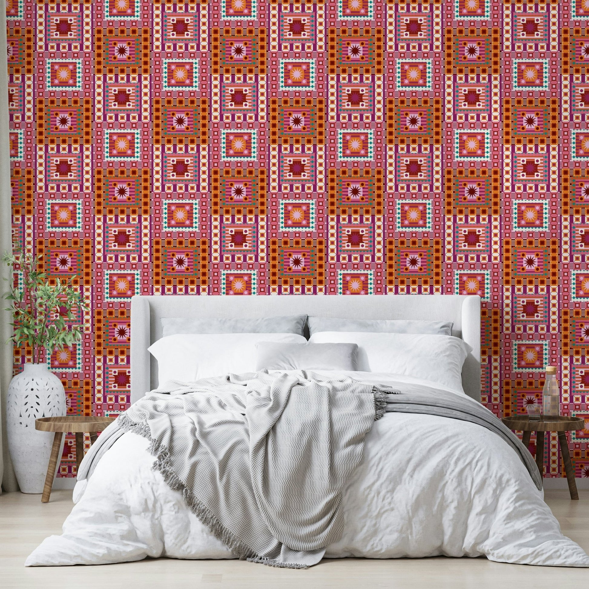 Energetic burst wallpaper in warm colors
 GD604

