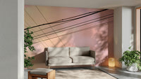 A serene geometric pattern wall mural for your decor.

