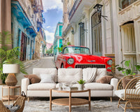 Old world charm wallpaper for a cozy bedroom backdrop.