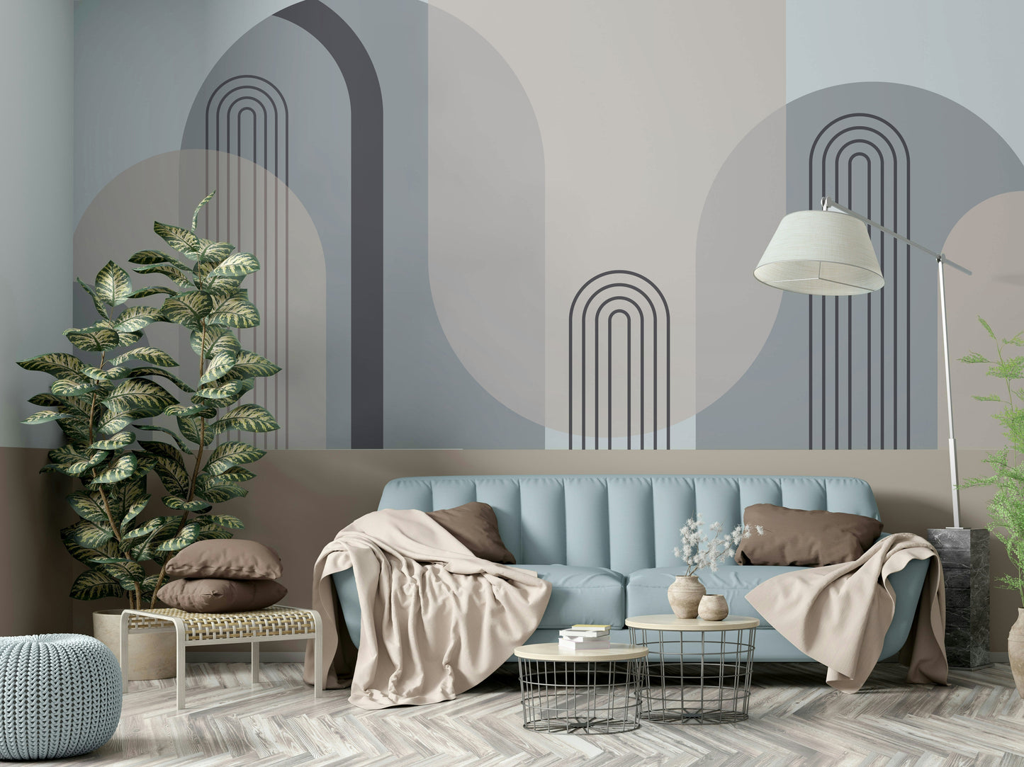 The mood is peaceful and serene.

