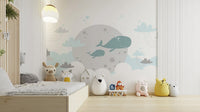 Cute Baby Room Wallpaper Mural - Giffywalls